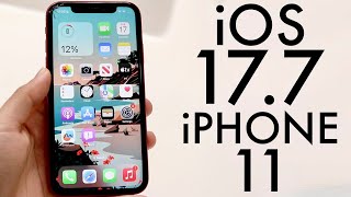 iOS 17.7 On iPhone 11! (Review)