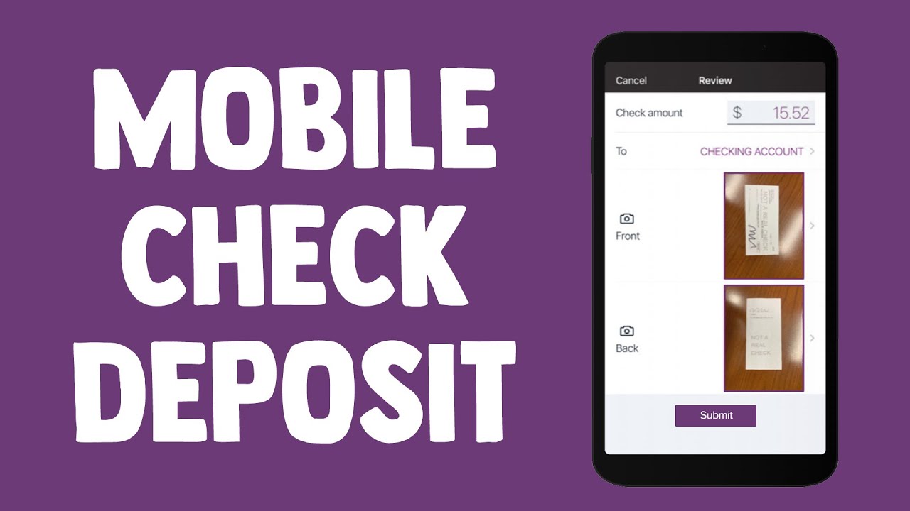 Mobile Check Deposit Tutorial - YouTube