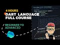 Dart language tutorial 2021 | Dart programming full course for beginners and advanced