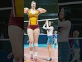 SUPER TALL VOLLEYBALL PLAYER 10ft+ Volleyball Player Steals the Spotlight with Dance Performance🌷🌷🌷🌷