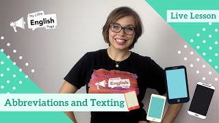 How to Understand Texting Abbreviations and Acronyms | ESL Lesson