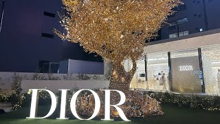 『DIOR』表参道交差点に光り輝くディオールのホリデー ポップアップが誕生【TOKYO】DIOR HOLIDAY POP-UP OMOTESANDO CROSSING PARK