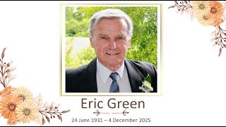 Eric Green's memorial service 18 12 2025