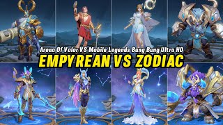 Mobile Legends Bang  Bang VS Arena Of Valor Zodiac Skin Battle Ultra HD