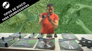 Tipos de DISCOS para DESBROZADORA | Mr.Ferro