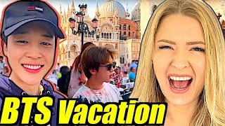 Americans React To BTS A DAY IN THE LIFE (Vacation Edition)