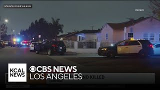 Woman shot and killed inside boyfriend's car in Compton