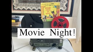 Movie Night! Vintage Film Projector Repair Wards 809 Duo Super 8 Montgomery Ward