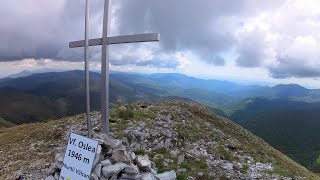 Traseu Casa de vânătoare Câmpuşel - Vârful Oslea (Munţii Vâlcan)