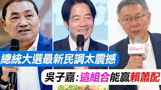 【每日必看】總統大選最新民調太震撼 吳子嘉:\