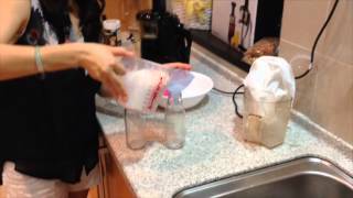 Making nut milk with a Hurom Slow Juicer (Almond Milk, Cashew Milk, Etc)