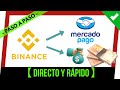 ✔️ Como RETIRAR DIRECTAMENTE DINERO de BINANCE a Mi CUENTA BANCARIA / MERCADO PAGO en PESOS ❓ Fácil!