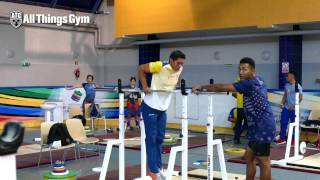 Training Hall Shenanigans #1 2015 Junior World Championships