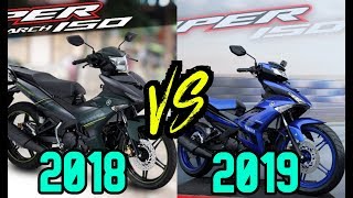 Yamaha Sniper 150 2019 vs Sniper 150 2018