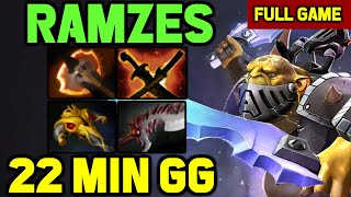 Ramzes 1.3k GPM FARMING SIMULATOR Alchemist mid vs Broodmother