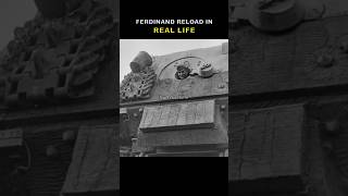 Ferdinand reload - War Thunder VS Real life