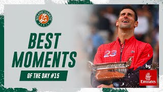 Best moments of the day #15 | Roland-Garros 2023