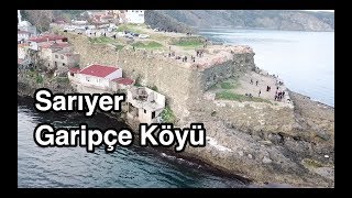 İstanbul Sarıyer Garipçe Köyü Drone Çekimi.