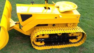 Struck mini dozer md-50 walk around