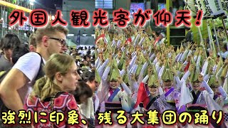 外国人観光客が仰天!強烈に印象に残る大集団の美しい踊り