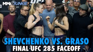 UFC 285: Valentina Shevchenko vs. Alexa Grasso Final Faceoff For Title Bout