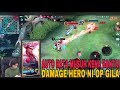 SOLOZ KALAU MAIN HERO NI AUTO RATA SEMUA MARKMAN ! MEMANG OP HERO NI BILA SOLOZ YANG MAIN !