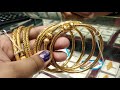 সোনার রুলি বালার দাম ও কালেকশন দেখুন gold light weight bangle price bd dhaka