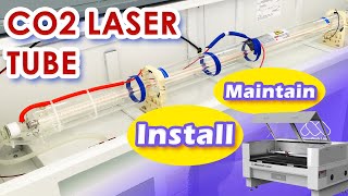 How to Replace & Clean Glass Laser Tube | Best CO2 Laser Tutorial