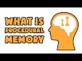 What is Procedural Memory | Explained in 2 min