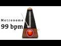 Metronome 99 bpm 🎼