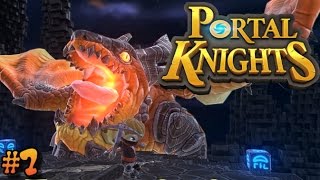 【Portal Knights (ポータルナイツ) 実況】#7 やっとドラゴンボスだ！