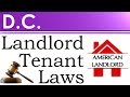 District of Columbia Landlord Tenant Laws | American Landlord