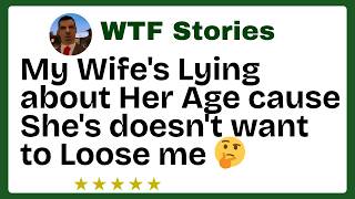 My Wife's Lying about Her Age cause She's doesn't want to Loose me 🤔