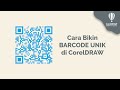 CARA BIKIN QR CODE/BARCODE DI COREL DRAW