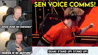 Ardiis Reacts To SEN Zellsis Funny VOICE COMMS Against 100T