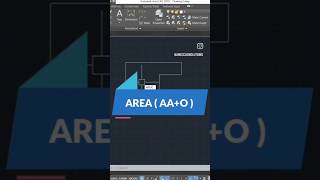 How to calculate area in autocad #autocad #autocadtutorial #viral #youtubeshorts