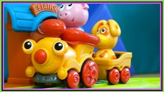 Gulliver Toy Trains - BUNNY RABBIT Choo-Choo Trains Journey!