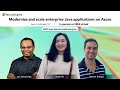 Modernize and scale enterprise Java applications on Azure | BRK147