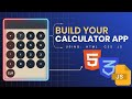 Build a Responsive Calculator using HTML, CSS & JavaScript Tutorial