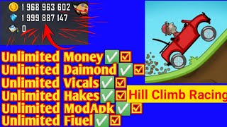 Hill Climb Racing Game Hake Kaise Kare 2024 || Unlimited Coin Hake || Hill Climb Racing Game Mod Apk