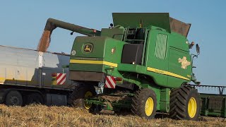 John Deere T560 | Harvest Season in Italy