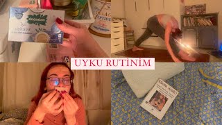 UYKU RUTİNİM|Ağız Bantlama,Yüz Bantlama,Toprak Yogası,Uyku Çayı