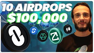 How To Make $100K From Crypto Airdrops!