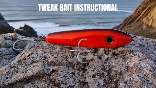 Samson Tweak Bait Instructional - For Fast- Slow- Medium Sink Tweak Baits Versions