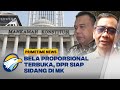 Bela Sistem Pemilu Proporsional Terbuka, DPR Siap Sidang di MK