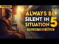 Always Be Silent in Five Situations – Buddhist Zen Story