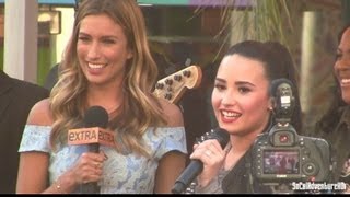 [HD] Demi Lovato talks about New Single Heart Attack at The Grove in LA