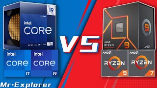 Intel 历代CPU 对决 AMD 历代CPU，究竟谁会赢呢？All Intel CPUs vs all AMD CPUs  |  探索先生 Mr.Explorer