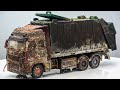 Garbage Truck Recycling Restoration