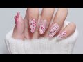 pink romance nail 💓🎶 love’s sweetheart symphony valentine’s day nails self nail nail asmr